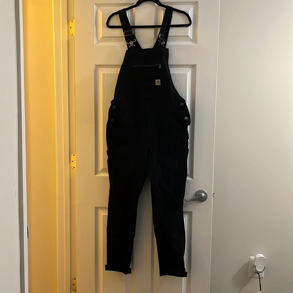 Black Carhartt overalls!